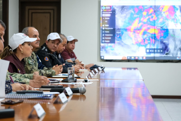 Mara Lezama encabezó la Sesión Extraordinaria del Consejo Estatal de Protección Civil.