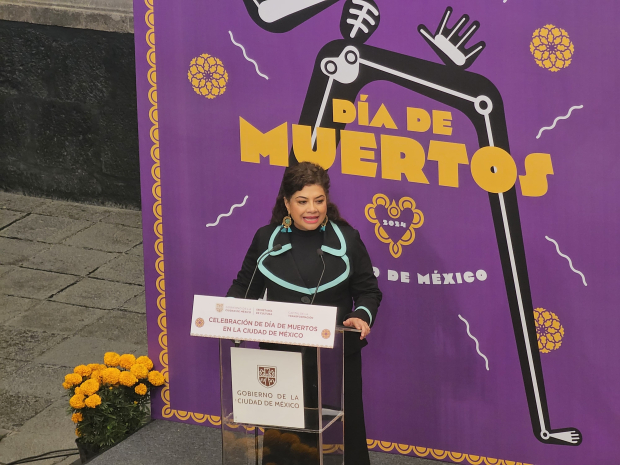 Clara Brugada invitó a eventos por el Día de Muertos, que empezarán el 26 de octubre.