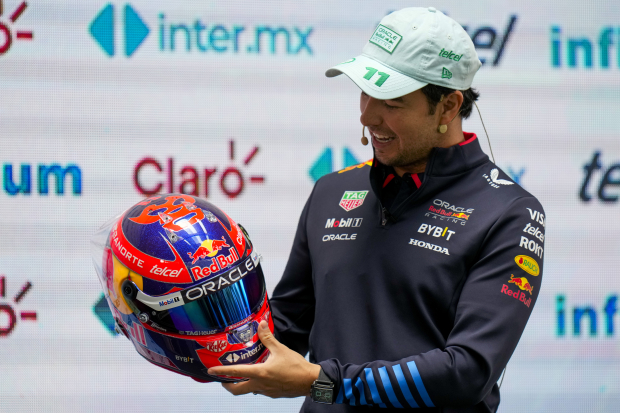 Checo Pérez en conferencia de prensa previo al Gran Premio de México de F1