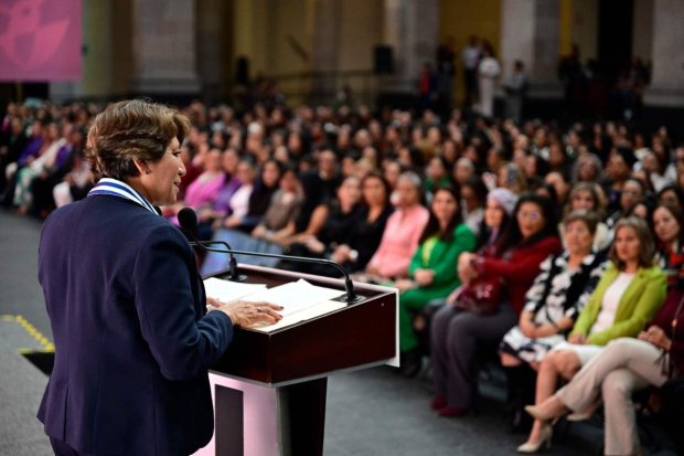 La gobernadora Delfina Gómez Álvarez refrendó su compromiso con las causas político-electorales de este sector.