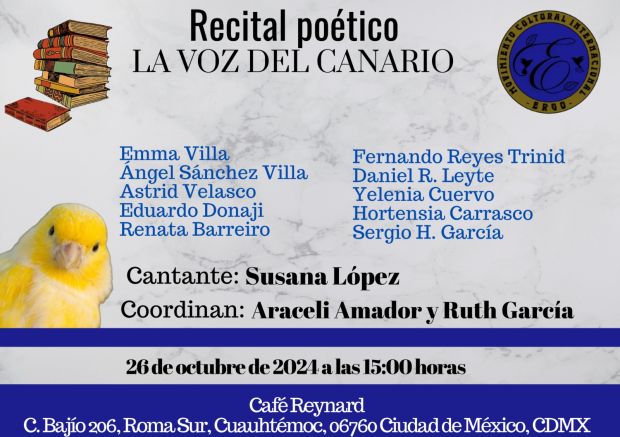 Voz del Canario. Recital Poético