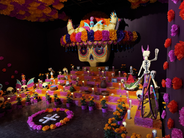 El Altar de muertos por la Paz y la Esperanza.