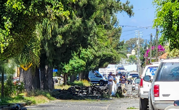 Coches bomba en Guanajuato.