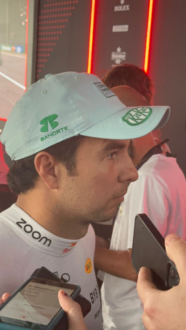 Checo Pérez se va triste de la clasificación del GP de México.