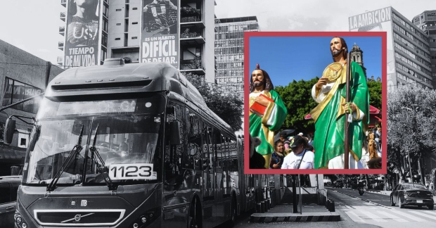 Feligreses celebran a San Judas Tadeo este 28 de octubre.