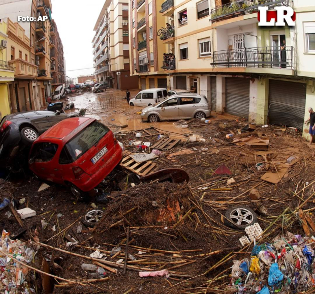 Estas son las imágenes de la devastación en Valencia, este 30 de octubre.