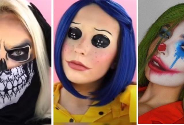  Maquillaje para Halloween    Ideas para conseguir un look de terror de forma fácil (VIDEOS)