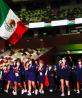 La Delegación Mexicana desfila en la inauguración de los Juegos Olímpicos de Tokio 2020.