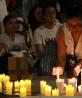 Madres buscadoras exigieron justicia por la vida de sus hijos desaparecidos en una velada de memoria y solidaridad en el Monumento a la Madre.