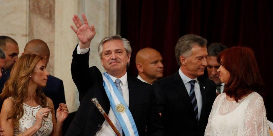 Alberto Fernández jura como presidente de Argentina