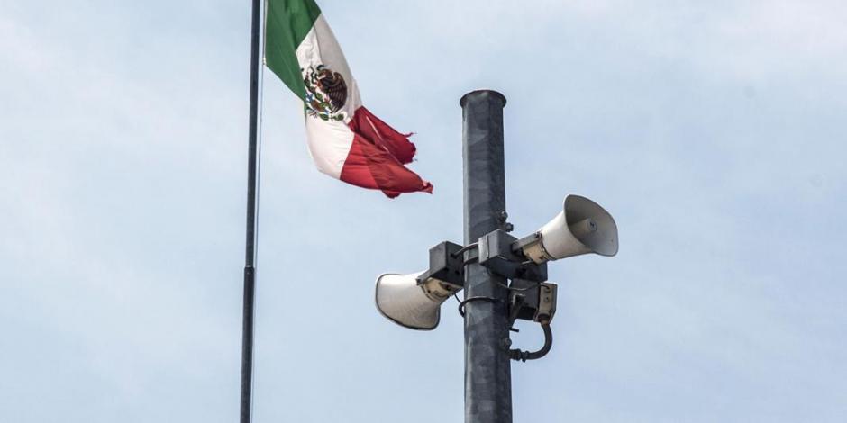 En el simulacro del próximo lunes los 12,826 Altavoces en la Ciudad de México emitirán el mensaje de alerta.