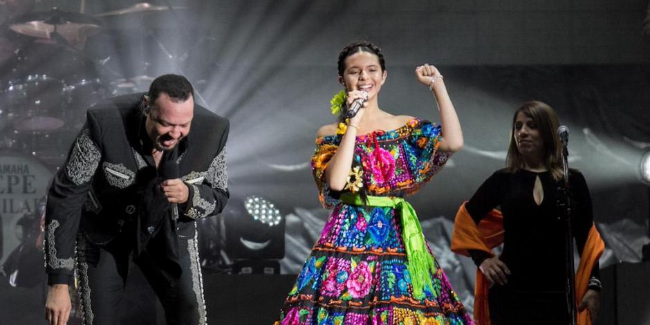 Ángela Aguilar, la más pequeña nominada al Grammy Latino