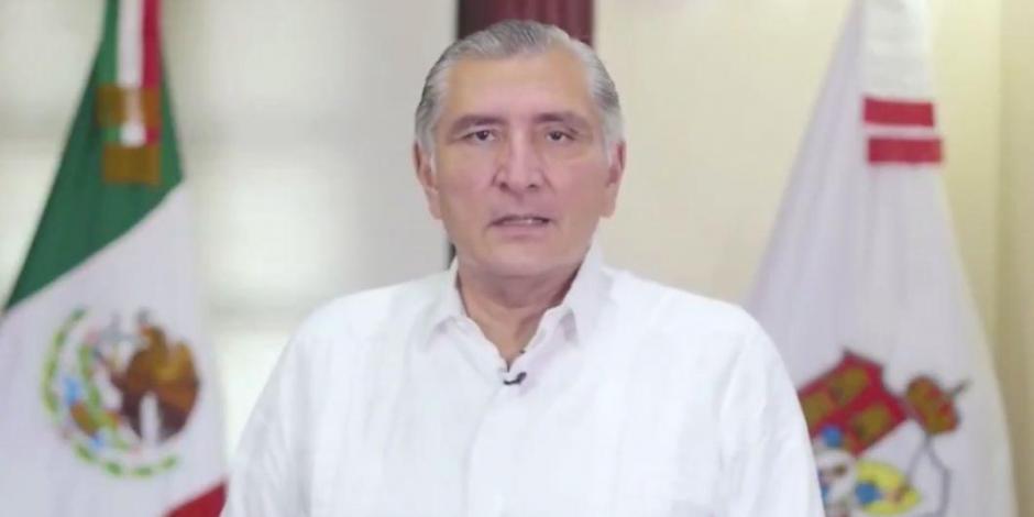 Adán Augusto López Hernández, es el actual secretario de Gobernación..