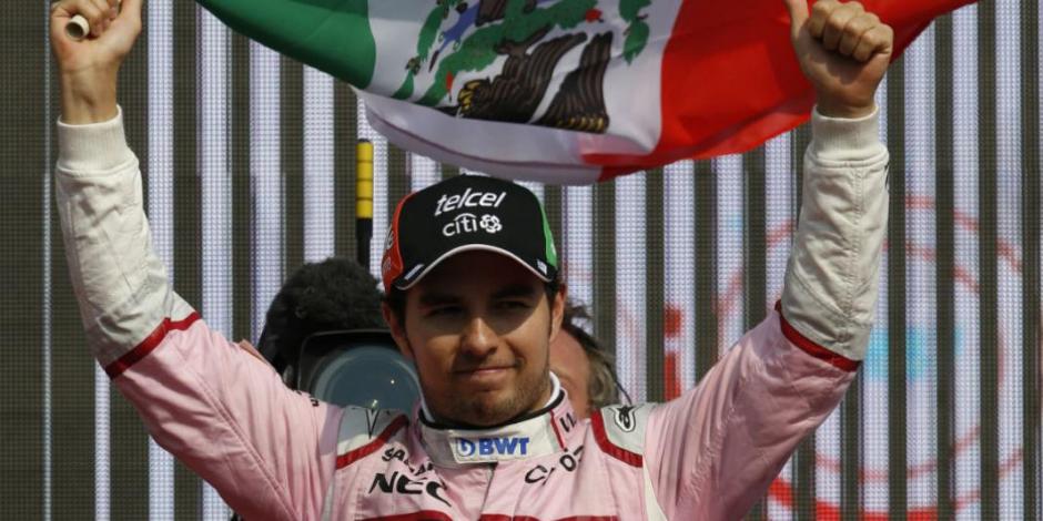 Checo Pérez logra su mejor posición en un GP de México
