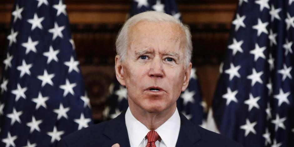 El candidato presidencial demócrata, Joe Biden en Filadelfia, el 2 de junio de 2020.