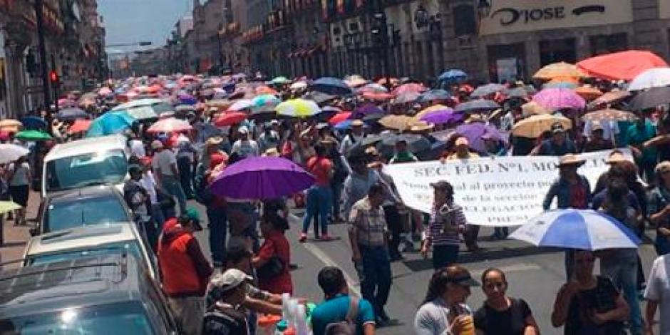 CNTE prepara marchas en Morelia