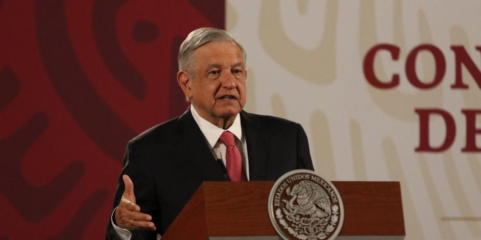 El presidente de México, Andrés Manuel López Obrador, el 8 de junio de 2020.