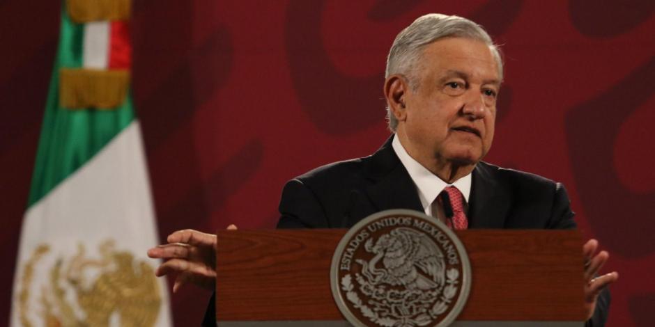 El Presidente de México, Andrés Manuel López Obrador, el 8 de junio de 2020.