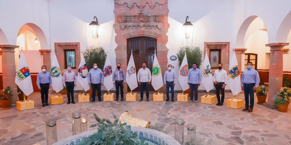 Sesionan en Dolores Hidalgo, Guanajuato, los gobernadores del PAN.