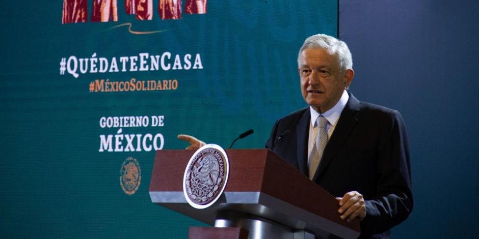 El presidente de México, Andrés Manuel López Obrador, el 24 de junio de 2020.