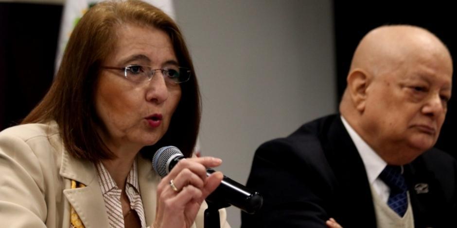 Luz María de la Mora, subsecretaria de comercio exterior de la Secretaría de Economía (SE) fue vacunada con la primera dosis contra COVID-19 del esquema de Pfizer.