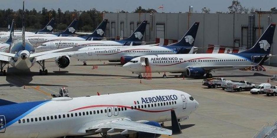 Pilotos y sobrecargos aceptan convenio de reestructuración con Aeroméxico