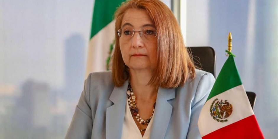 Luz Ma. de la Mora, subsecretaria de Comercio de la SE.
