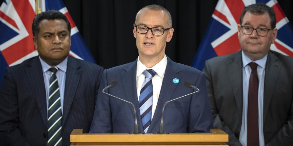 El ministro de Salud de Nueva Zelanda, David Clark, el 2 de julio de 2020.
