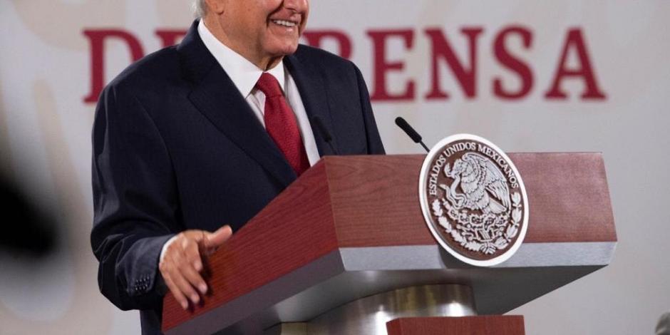 AMLO, Presidente de México, encabeza este martes 15 de junio, desde Palacio Nacional, la mañanera.