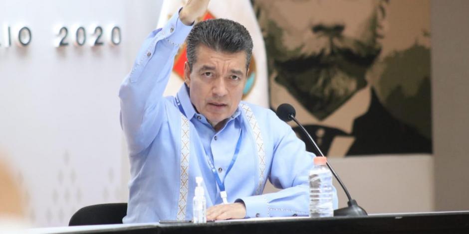 Rutilio Escandón, gobernador de Chiapas.
