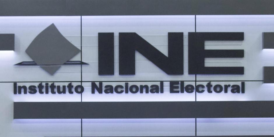 Logotipo del Instituto Nacional Electoral.