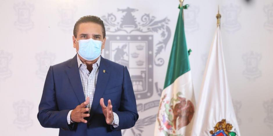 El gobernador Silvano Aureoles dijo que el peligro de contagios sigue latente y por ello, el estado depende de la aplicación estricta de las medidas sanitarias