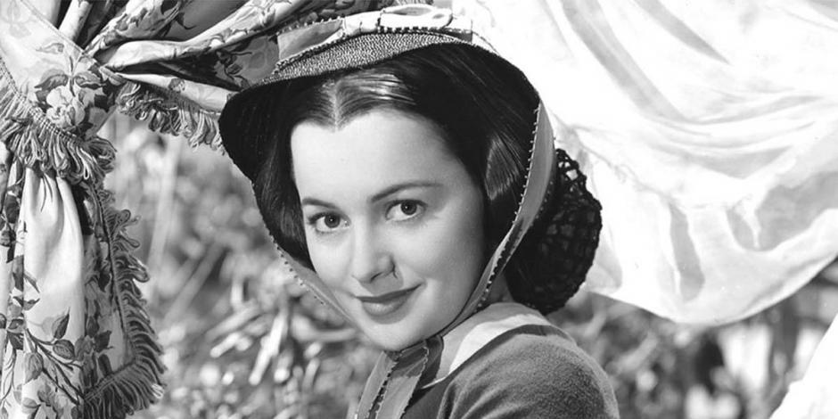 La actriz, en un fotograma del filme "Lo que el viento se llevó".
