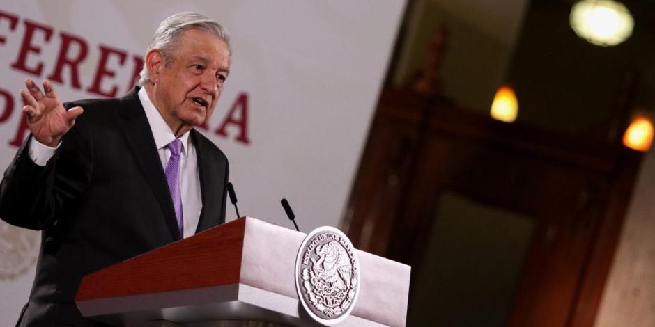 El presidente de México, Andrés Manuel López Obrador, el 30 de julio de 2020.