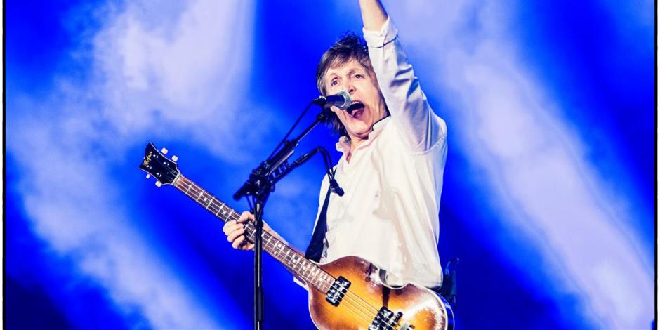 Paul McCartney en el Lollapalooza 2015.