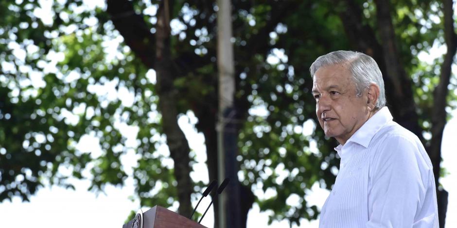 El presidente de México, Andrés Manuel López Obrador, el 4 de agosto de 2020.