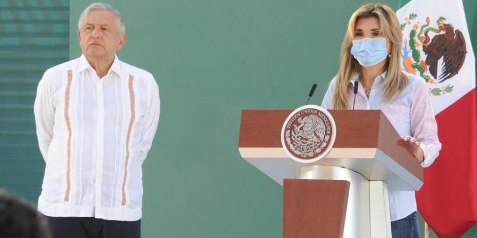 Claudia Pavlovich agradeció el respaldo del presidente López Obrador y llamó a todas las autoridades a seguir trabajando en conjunto por la seguridad de las y los sonorenses.