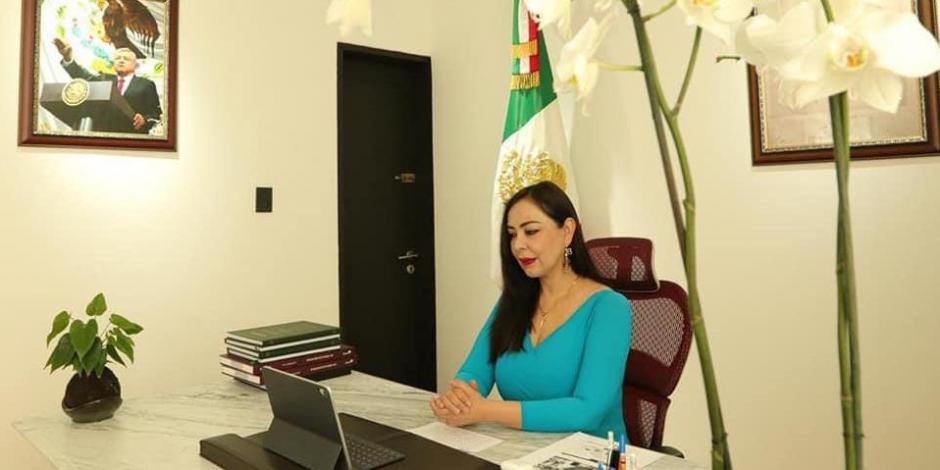 La presidenta municipal de Naucalpan, Estado de México, Patricia Durán Reveles.