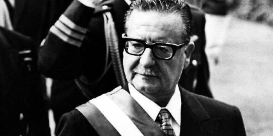 Salvador Allende, en una fotografía tomada durante su mandato presidencial.