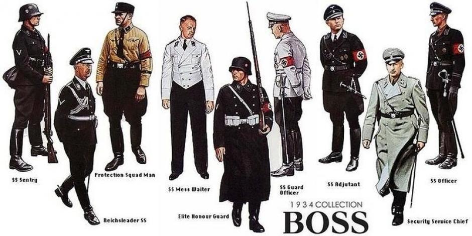 Hugo Boss, la firma que diseñó los uniformes del ejército Nazi (FOTOS)