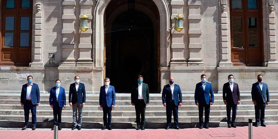 Los mandatarios de Guanajuato, Durango, Colima, Coahuila, Chihuahua, Jalisco, Tamaulipas, Michoacán y Nuevo León