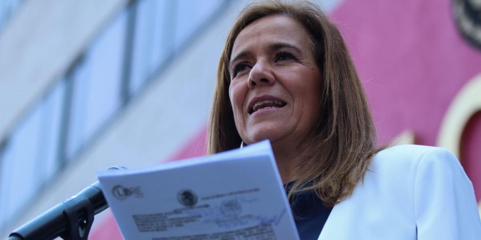 Margarita Zavala, esposa del expresidente Felipe Calderón.