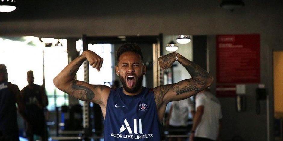El brasileño ya se reincorporó a las prácticas con el actual campeón de la Ligue 1 de Francia.