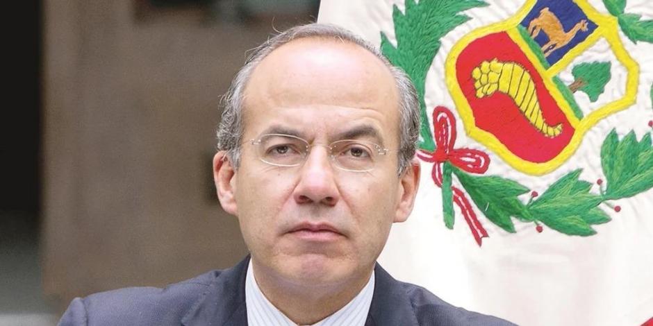 El expresidente Felipe Calderón.