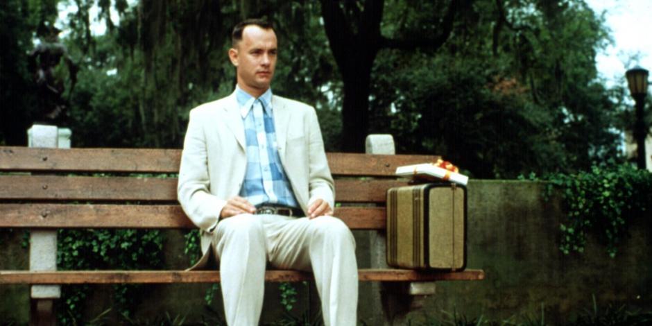 Tom Hanks, en un fotograma de "Forrest Gump"