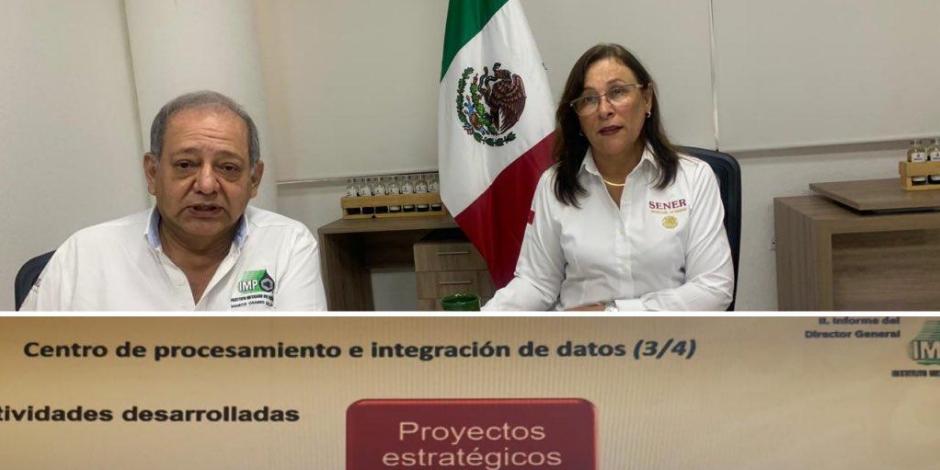 El director del Instituto Mexicano del Petróleo y la secretaría de Energía.