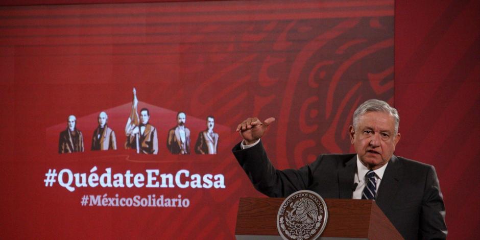 El presidente de México, Andrés Manuel López Obrador, el 6 de noviembre de 2020.