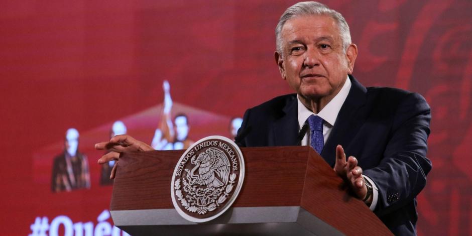 El presidente de México, Andrés Manuel López Obrador, el 10 de noviembre de 2020.