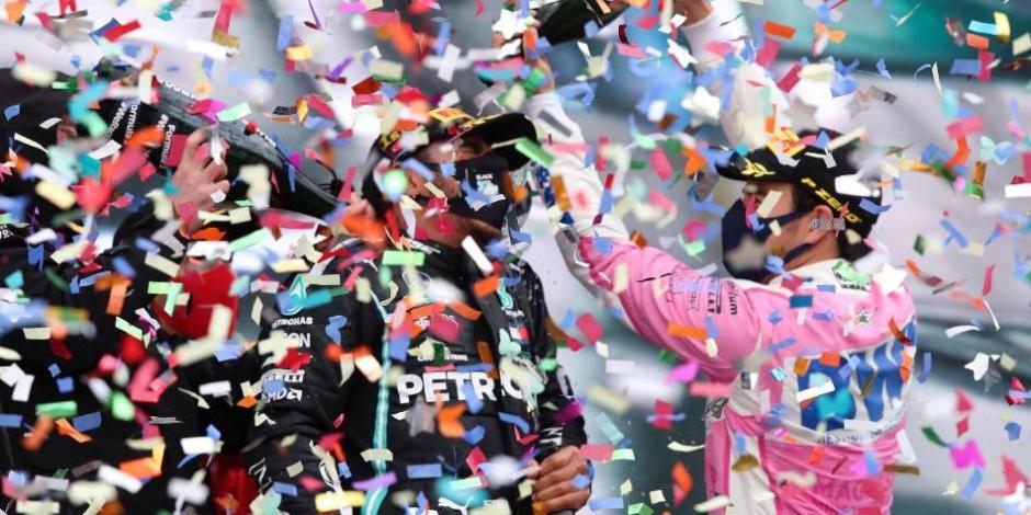 Checo Perez Consigue Su Primer Podio De La Temporada De F1 En El Gp De Turquia