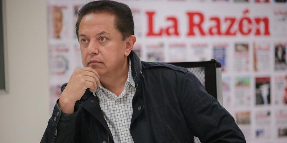El exdelegado Pablo Amílcar Sandoval, en entrevista con La Razón.